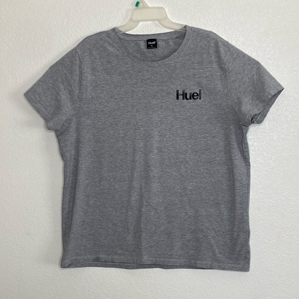 HUEL Women’s Light Gray T Shirt Size XL
